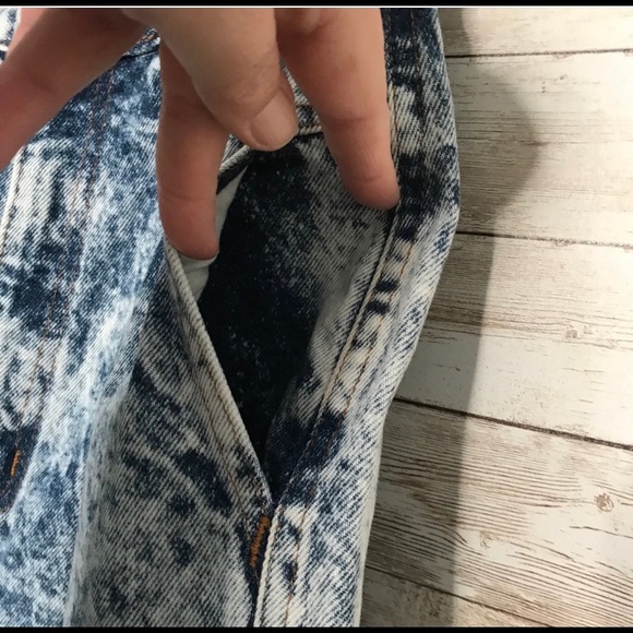 Vintage Chic Acid Wash High Rise Mom Jeans Sz 4 - Picture 6 of 12